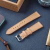 Premium Badalassi Carlo Pueblo Veg-Tanned Leather Watch Strap Elevate Your Timepiece with Natural Elegance