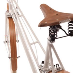 Premium Bamboo Bicycle Fenders with Stainless Steel Hardware Handcrafted for Durability and Style