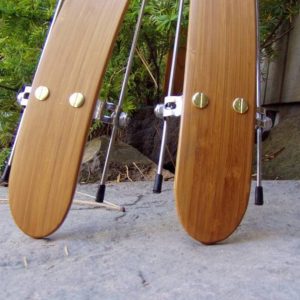 Premium Bamboo Bicycle Fenders with Stainless Steel Hardware Handcrafted for Durability and Style
