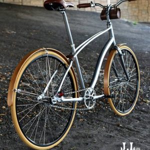 Premium Bamboo Bicycle Fenders with Stainless Steel Hardware Handcrafted for Durability and Style