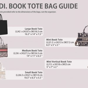 Premium Book Tote Bag Organizer Elevate Your Reading Experience with Customizable Storage