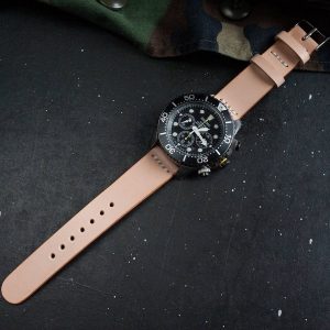 Premium Buttero Leather Watch Strap Elevate Your Timepiece with Natural Veg Tan