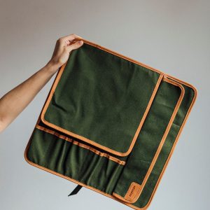 Premium Canvas Knife Roll Set The Ultimate Chef’s Companion for Safe and Organized Knife Storage