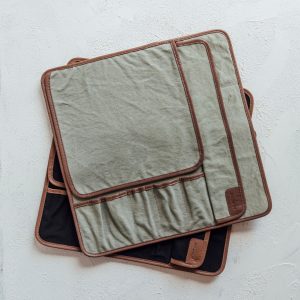 Premium Canvas Knife Roll Set The Ultimate Chef’s Companion for Safe and Organized Knife Storage