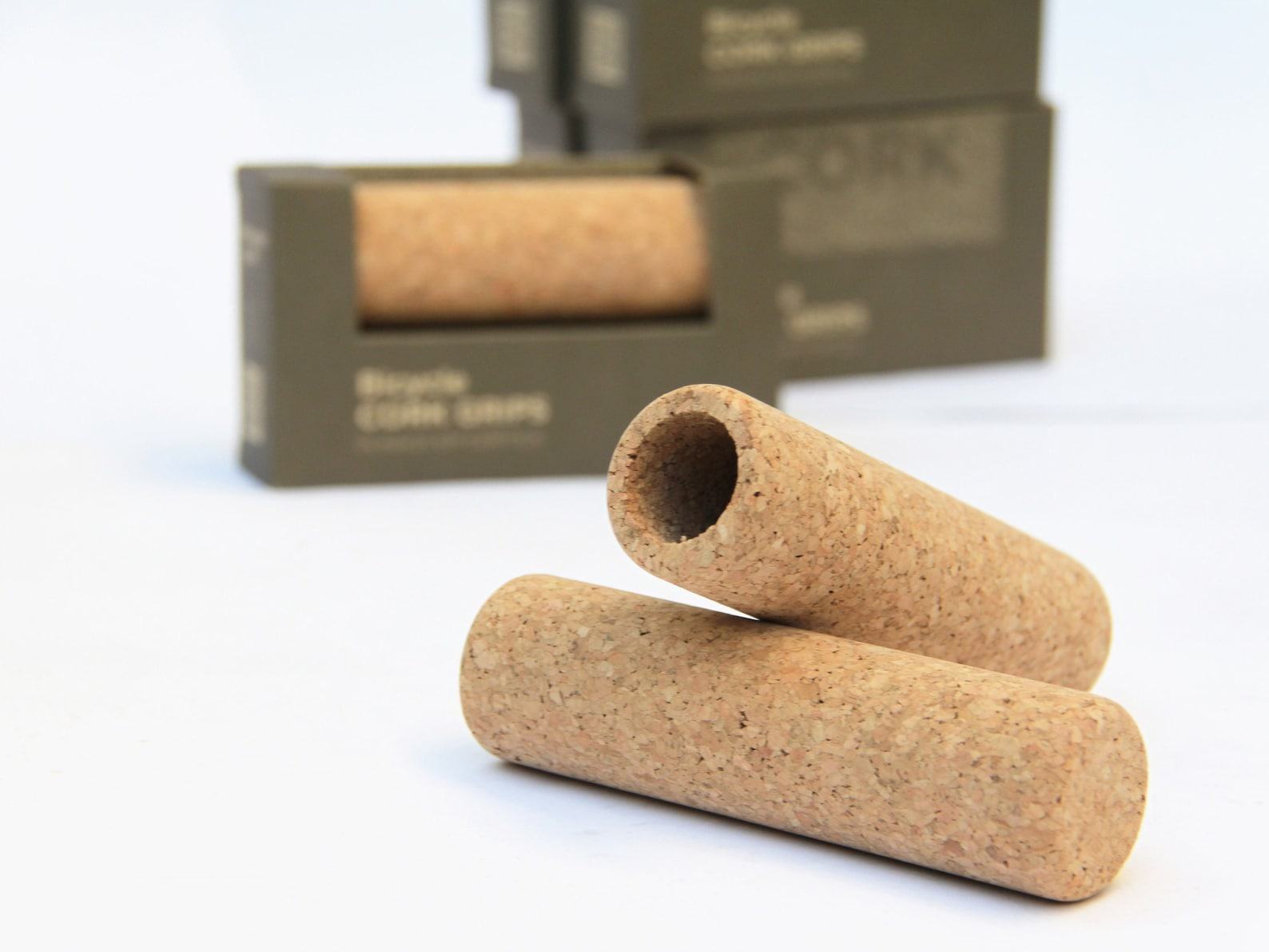 Premium Cork Bicycle Grips Enhance Your Ride with Comfort and Control - Image 2