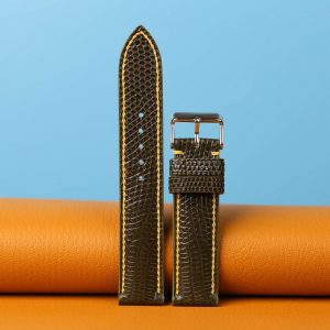 Premium Dark Green Bespoke Watch Strap Elevate Your Timepieces with Vintage Charm