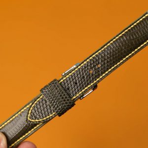 Premium Dark Green Bespoke Watch Strap Elevate Your Timepieces with Vintage Charm