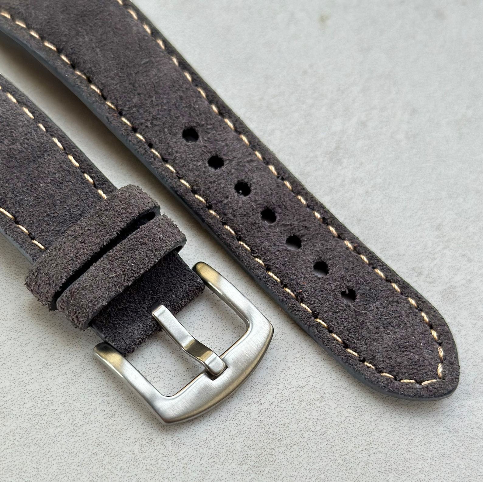 Premium Handmade Suede Watch Strap Elevate Your Timepiece with Comfort and Style