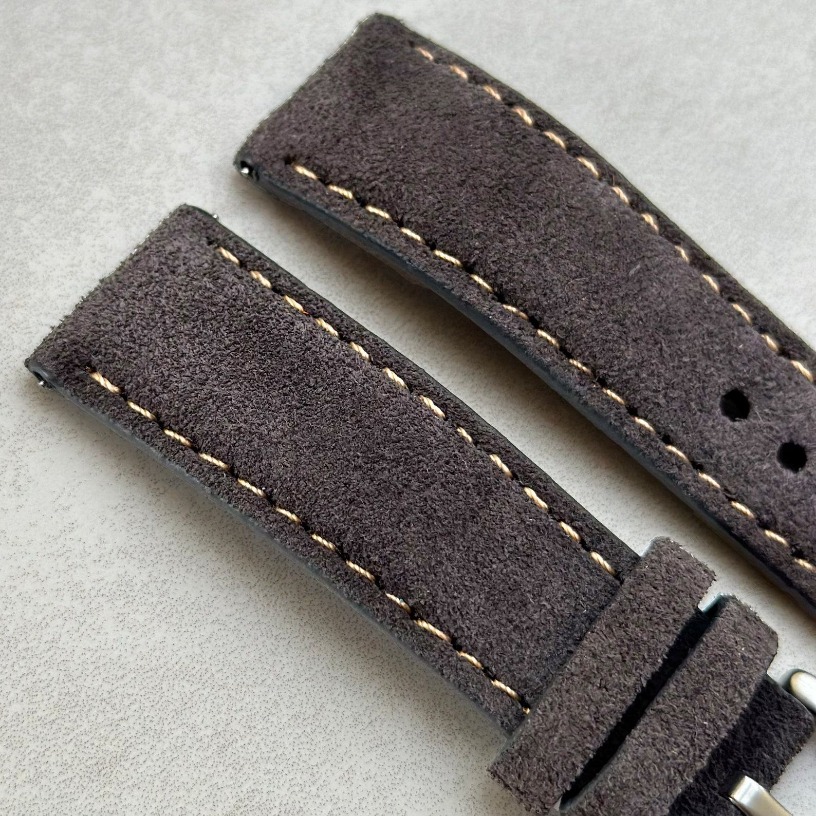 Premium Handmade Suede Watch Strap Elevate Your Timepiece with Comfort and Style