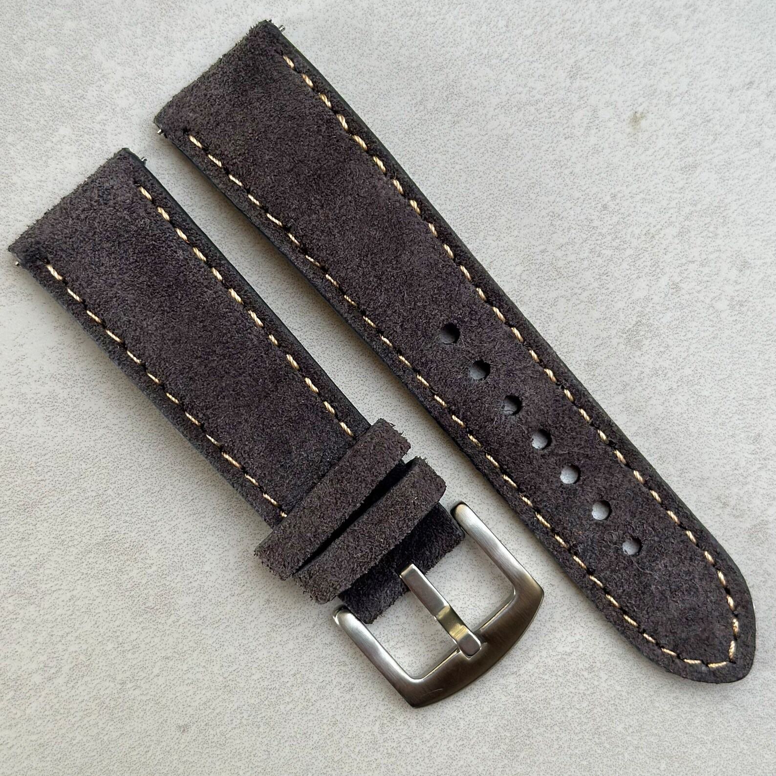 Premium Handmade Suede Watch Strap Elevate Your Timepiece with Comfort and Style