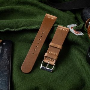 Premium Horween Chromexcel Leather Watch Band Elevate Your Timepiece with Timeless Style