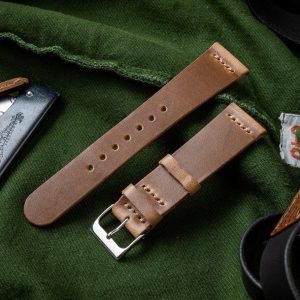 Premium Horween Chromexcel Leather Watch Band Elevate Your Timepiece with Timeless Style
