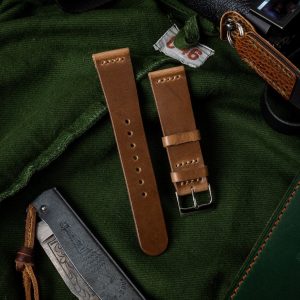 Premium Horween Chromexcel Leather Watch Band Elevate Your Timepiece with Timeless Style