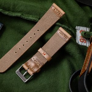 Premium Horween Chromexcel Leather Watch Band Elevate Your Timepiece with Timeless Style