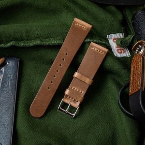 Premium Horween Chromexcel Leather Watch Band Elevate Your Timepiece with Timeless Style