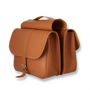 Premium Leather Bicycle Panniers The Ultimate Cycling Companion