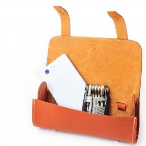 Premium Leather Bike Bag Saddlebag, Handlebar Bag, Pannier, and Cyclist Item