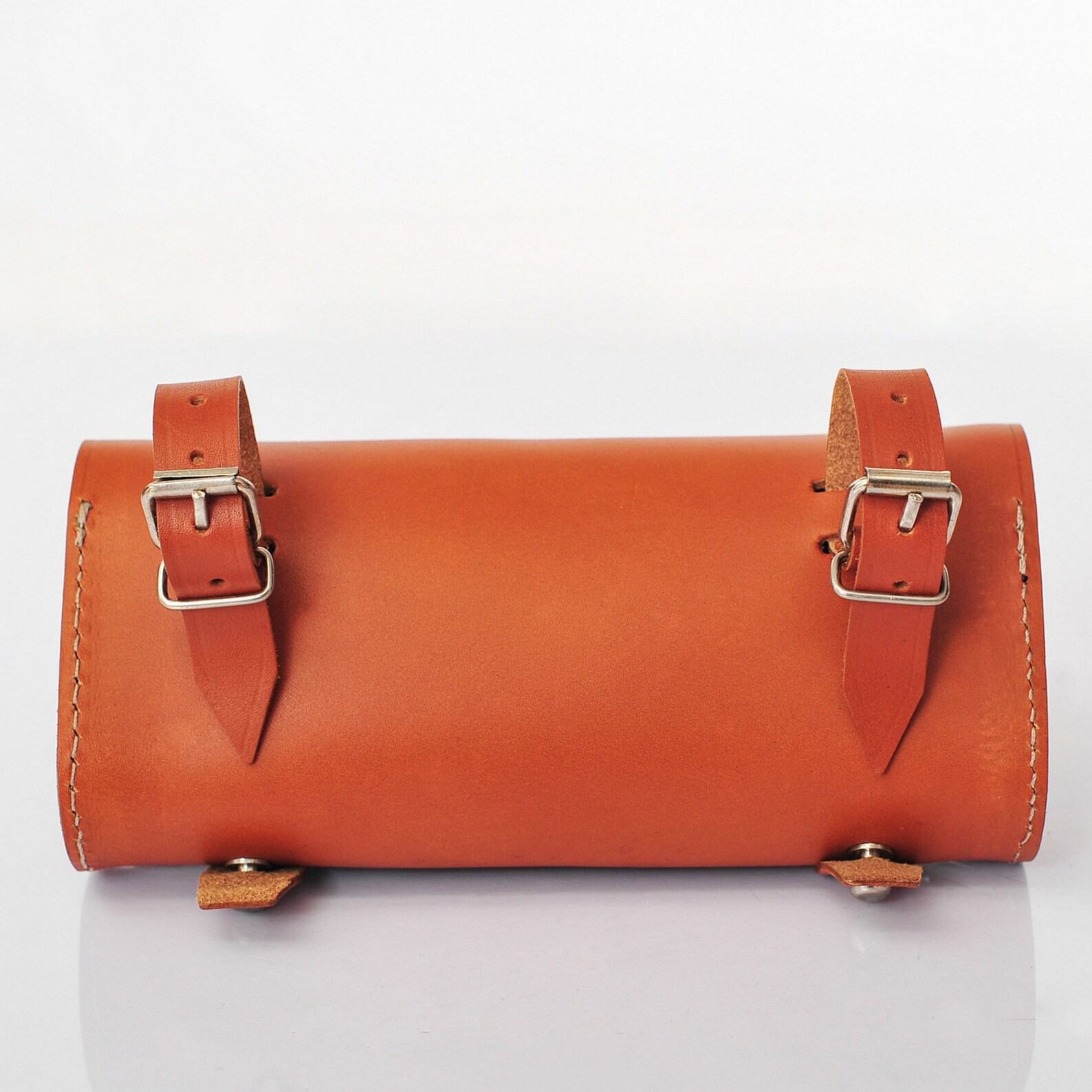 Premium Leather Bike Bag Saddlebag, Handlebar Bag, Pannier, and Cyclist Item