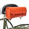 Premium Leather Bike Bag Saddlebag, Handlebar Bag, Pannier, and Cyclist Item
