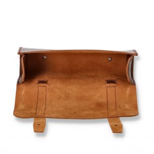 Premium Leather Bike Bag Saddlebag, Pannier, and Purse for Cyclists