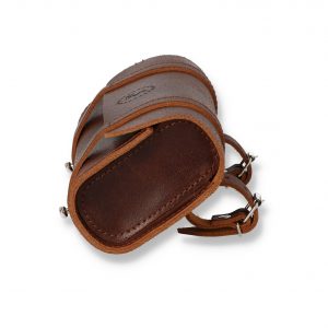 Premium Leather Bike Bag Saddlebag, Pannier, and Purse for Cyclists