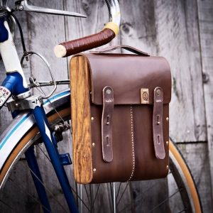 Premium Leather Flight, Cycle, and Bicycle Bag Timeless Style and Durability