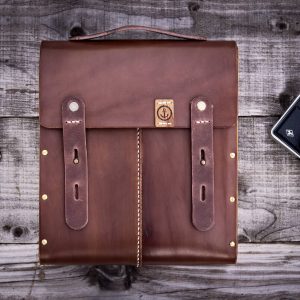 Premium Leather Flight, Cycle, and Bicycle Bag Timeless Style and Durability