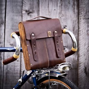 Premium Leather Flight, Cycle, and Bicycle Bag Timeless Style and Durability
