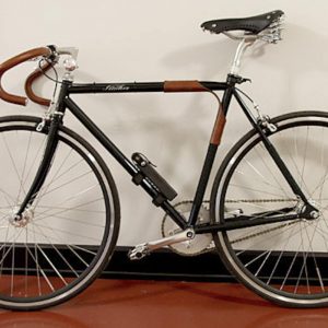 Premium Leather Top Tube Protector and Bicycle Carrier The “Portage Strap