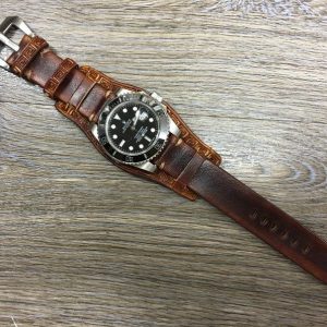 Premium Leather Watch Strap Elevate Your Timepiece with Handmade Craftsmanship