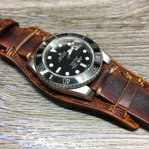 Premium Leather Watch Strap Elevate Your Timepiece with Handmade Craftsmanship