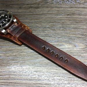 Premium Leather Watch Strap Elevate Your Timepiece with Handmade Craftsmanship