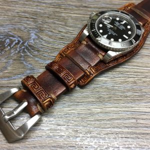 Premium Leather Watch Strap Elevate Your Timepiece with Handmade Craftsmanship