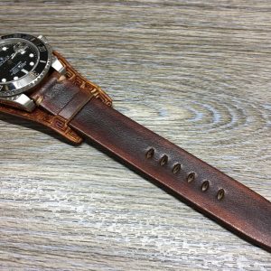 Premium Leather Watch Strap Elevate Your Timepiece with Handmade Craftsmanship