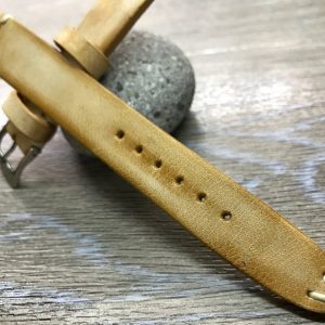 Premium Leather Watch Strap Elevate Your Timepiece with Vintage Charm