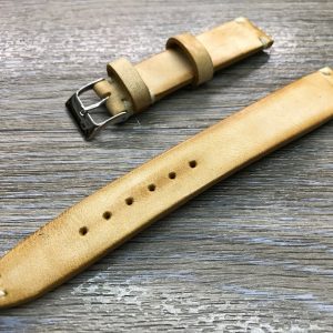 Premium Leather Watch Strap Elevate Your Timepiece with Vintage Charm