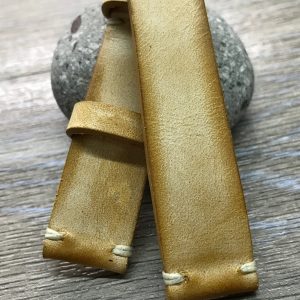 Premium Leather Watch Strap Elevate Your Timepiece with Vintage Charm