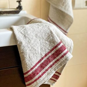 Premium Linen Hand Towels French Elegance Meets Rustic Charm