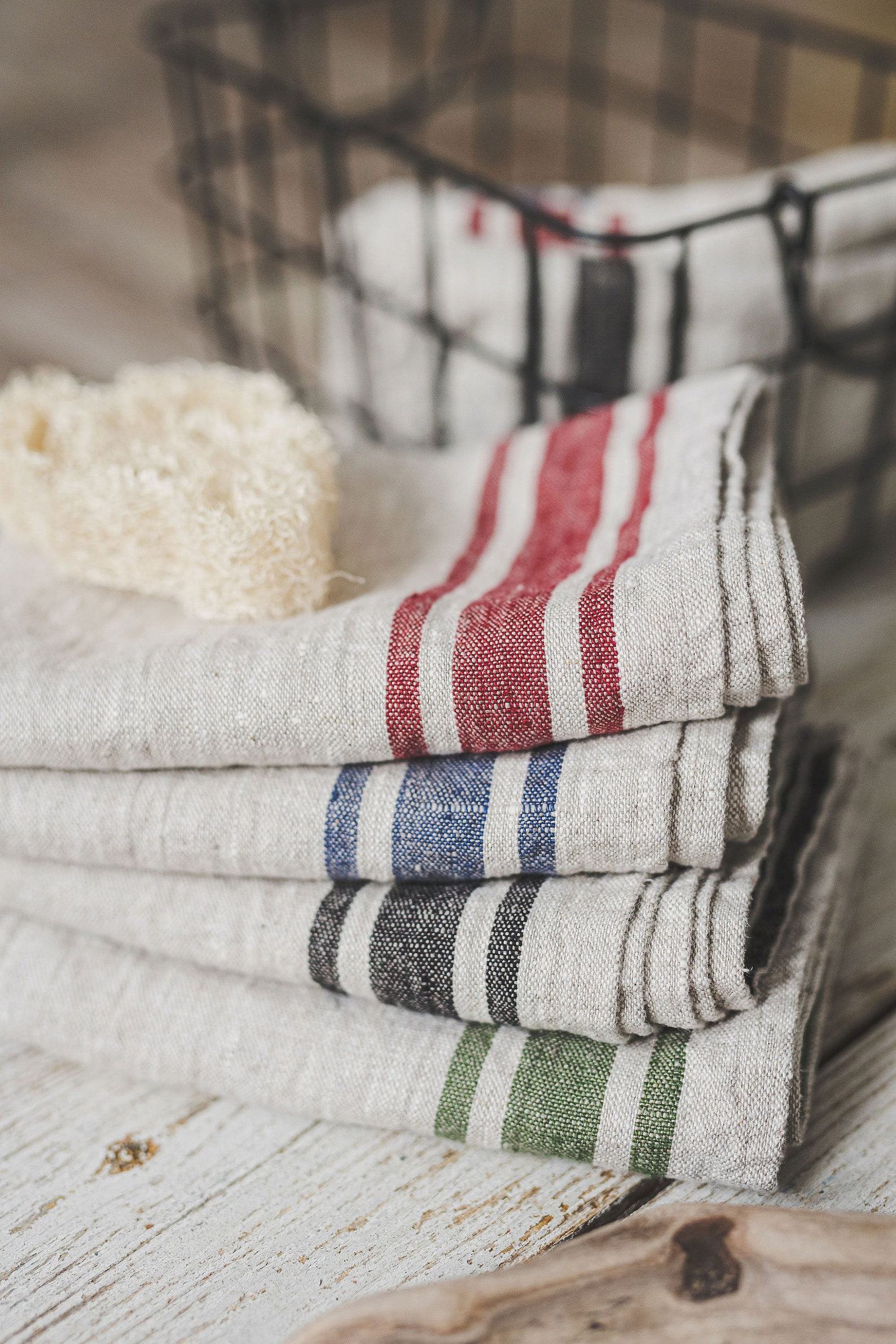 Premium Linen Hand Towels French Elegance Meets Rustic Charm - Image 5