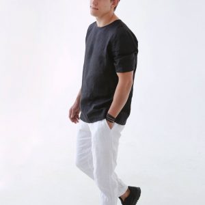 Premium Linen T-Shirt Comfort and Style for the Modern Man