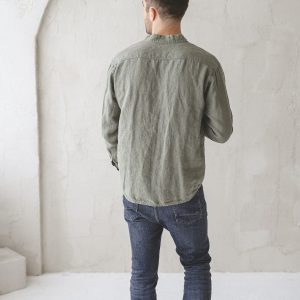 Premium Oxford Linen Shirt Elevate Your Style with Comfort and Sophistication