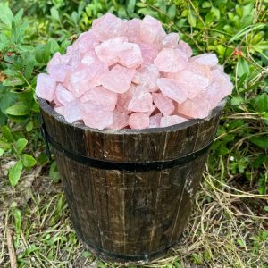 Premium Rose Quartz Rough Stones Choose Your Quantity (Grade ‘A’ Natural Crystals)