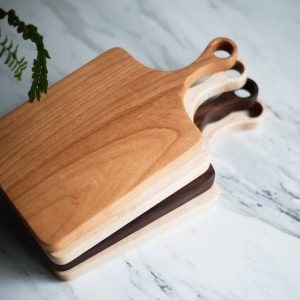 Premium Wood Cheese Board with Handle Elevate Your Entertaining with Natural Elegance