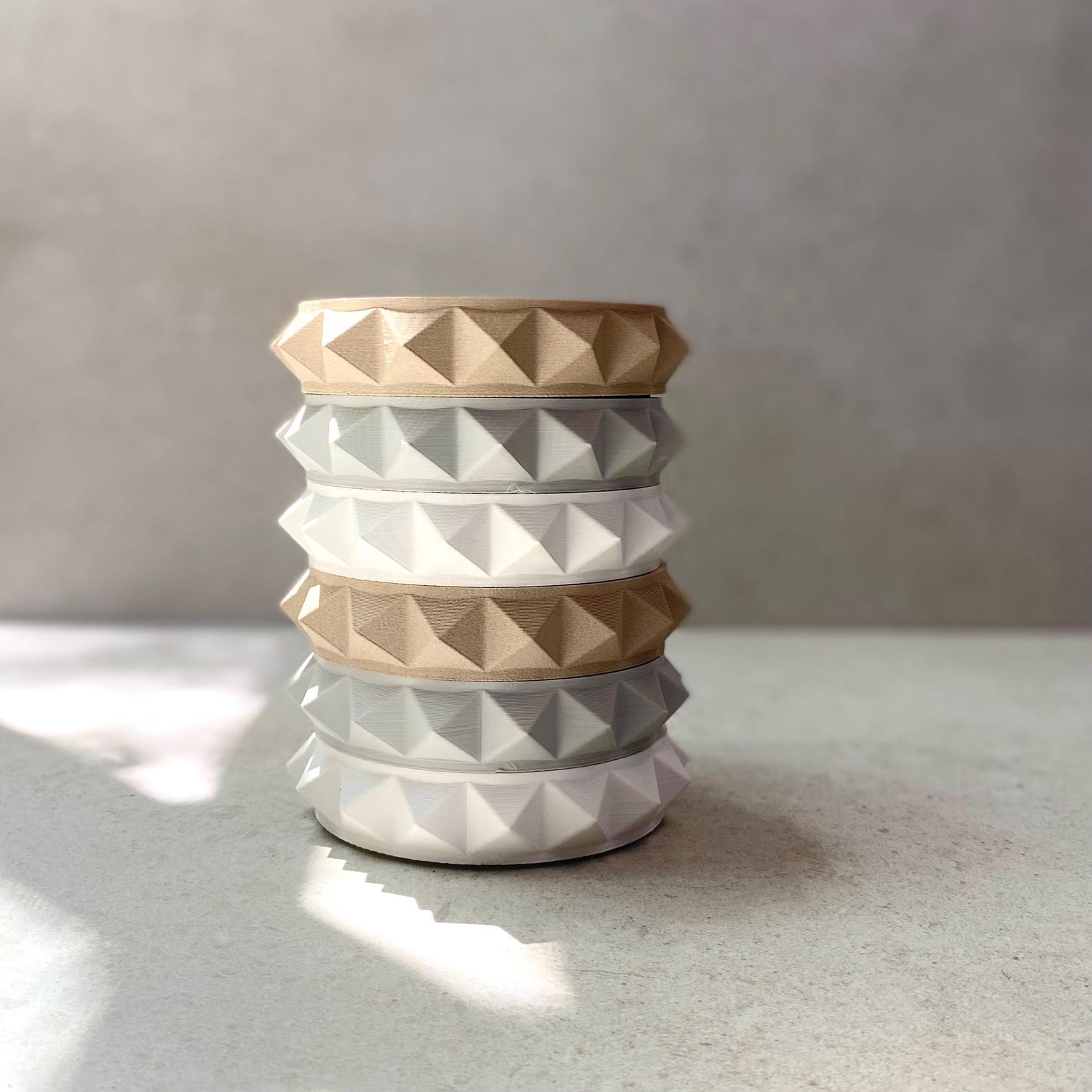 Prismatic Coasters Elevate Your Home Decor with Shimmering Elegance