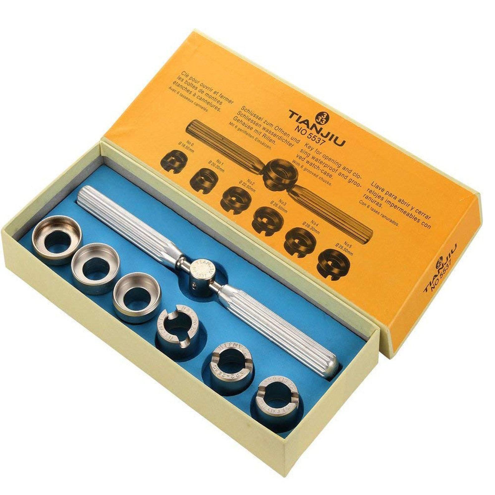 Professional Watch Repair Tool Kit Open, Close, and Remove Watch Back Cases for Rolex, Tudor, and Oyster Models