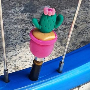 Protect Your Tires with Style Cactus Valve Caps for a Prickly Ride