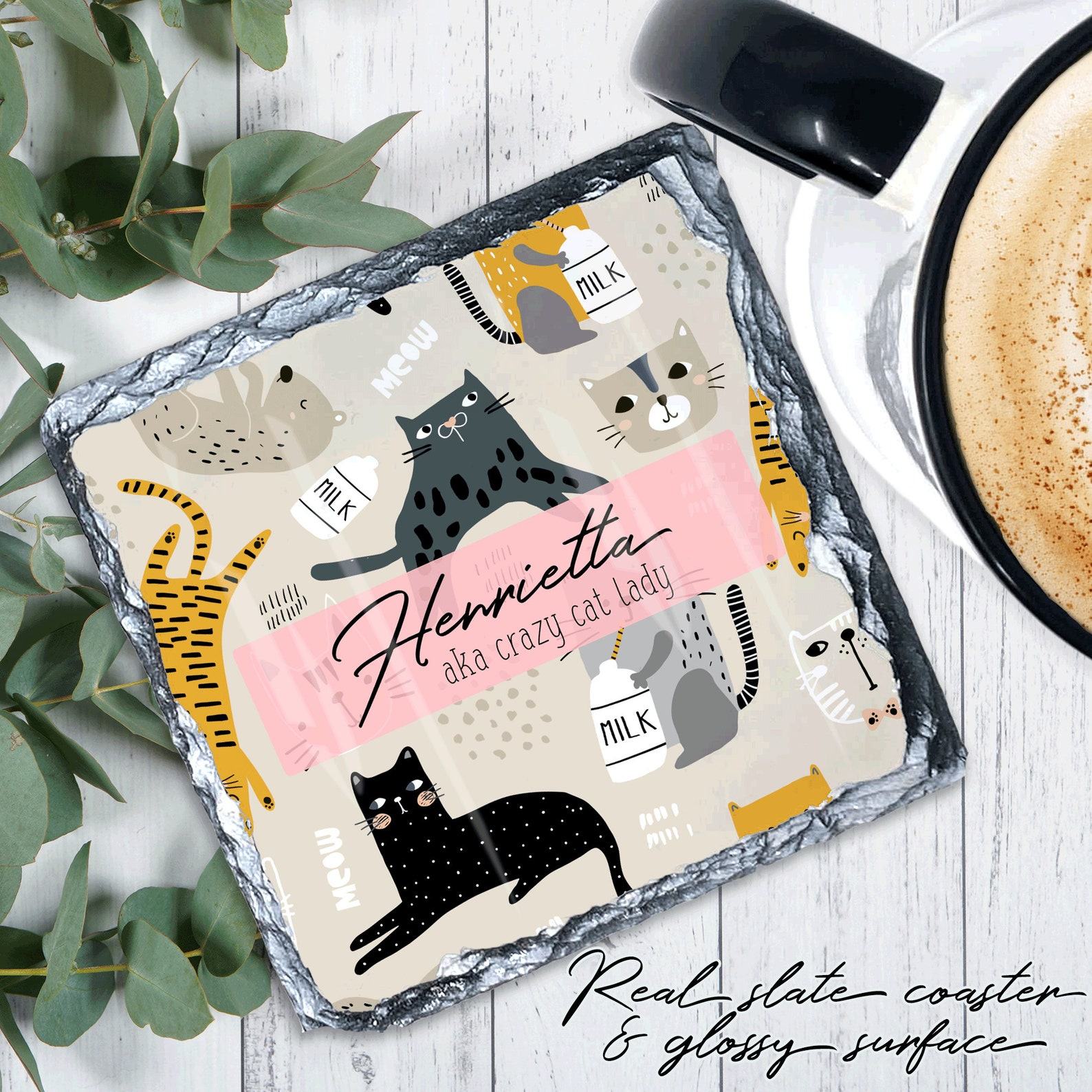 Purrfectly Personalized The CRAZY CAT LADY Mug for Feline-Loving Queens