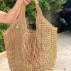 Raffia Crochet Tote The Perfect Summer Accessory for Beach, Shopping, and More