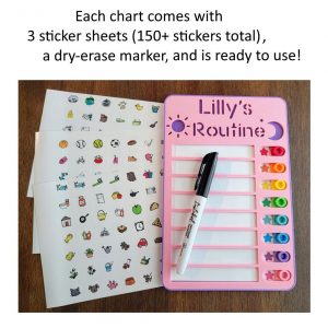 Rainbow Routine Revolution Empower Kids with Personalized Chore Charts