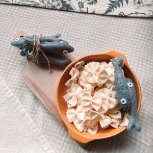 Realistic Felt Anchovy A Savory Playtime Treat for Imaginative Chefs